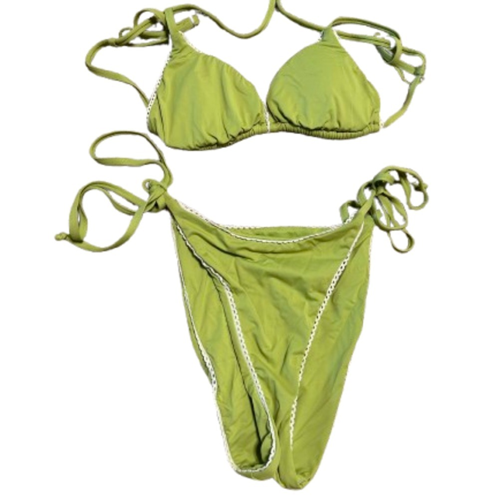 Dippin Daisy Green Bikini